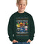 Christmas Brainrot Ugly Christmas Sweater For Kids | Unisex Boys Girls Crewneck Graphic Sweatshirt