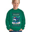 Tralalero Fa La La Brainrot Ugly Christmas Sweater For Kids | Unisex Boys Girls Crewneck Graphic Sweatshirt