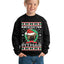 Merry Pitmas Ugly Christmas Sweater Unisex Boys Girls Crewneck Graphic Sweatshirt