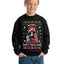 Nakatomi Plaza Happy Trails Hans Ugly Christmas Sweater Unisex Boys Girls Crewneck Graphic Sweatshirt
