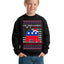 I'm Dreaming Of A Right Christmas Republican GOP  Ugly Christmas Sweater Unisex Boys Girls Crewneck Graphic Sweatshirt