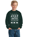 It's A Magical Christmas Wizard Ugly Christmas Sweater Unisex Boys Girls Crewneck Graphic Sweatshirt