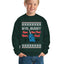 Hope You Find Your Dad Ugly Christmas Sweater Unisex Boys Girls Crewneck Graphic Sweatshirt