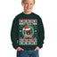 My Pugly Christmas Sweater Ugly Christmas Sweater Unisex Boys Girls Crewneck Graphic Sweatshirt