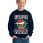 Yappy Holidays Ugly Christmas Sweater Unisex Boys Girls Crewneck Graphic Sweatshirt