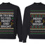 I'm Trying to Feel Merry and Bright Sweater Girlfriend Boyfriend Gift His and Hers Matching Ugly Christmas Couple Crewneck Sweatshirt