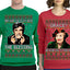 The Blessing Uncle Louis, Grace? She Passed Away 30 Years Ago Aunt Bethany Funny  Ugly Christmas Matching Couples Crewneck Sweater