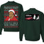Christmas Spirit I'll Help You Find It Stanley Hudson Ugly Christmas Sweater Front and Back Unisex Ugly Christmas Sweater Crewneck Sweatshirt
