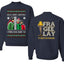I Triple Dog Dare Ya Merry Story Ugly Christmas Front and Back Sweater Unisex Crewneck Sweatshirt