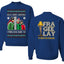 I Triple Dog Dare Ya Merry Story Ugly Christmas Front and Back Sweater Unisex Crewneck Sweatshirt