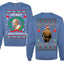 Merry Chrithmith Front and Back Unisex Ugly Christmas Sweater Crewneck Sweatshirt