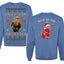 Ugly Ath Sweater Merry Chrithmith, Butt Viral Ugly Ass Boxing Fight, Funny Front and Back Unisex Ugly Christmas Sweater Crewneck Sweatshirt