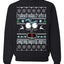 i turned myself into a christmas sweater morty Christmas Unisex Crewneck Graphic Sweatshirt