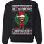 ain't nothin' but a christmas party Christmas Unisex Crewneck Graphic Sweatshirt