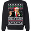 Make Christmas Great Again Funny Donald Trump Santa Xmas Christmas Unisex Crewneck Graphic Sweatshirt