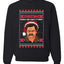 Funny Ron Swanson Parks and Rec Christmas I Don't Care if It's Merry Xmas Christmas Unisex Crewneck Graphic Sweatshirt