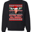 Epstein Didn't Kill Himself Funny Santa Holidays Xmas Christmas Unisex Crewneck Graphic Sweatshirt