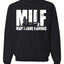 MILF Man I love Fishing Fisherman Lover Humor  Fishing Unisex Crewneck Graphic Sweatshirt