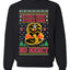 Strike First Strike Hard No Mercy Xmas Ugly Christmas Sweater Unisex Crewneck Graphic Sweatshirt