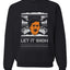 Let It Snow Funny Pablo Escobar Narcos Cocaine Drugs Xmas Christmas Unisex Crewneck Graphic Sweatshirt