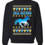 Jewnicorn Jewish Unicorn Funny Hanukkah Hanukkah Unisex Crewneck Graphic Sweatshirt