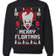 Merry Floatmas | IT Clown Christmas Unisex Crewneck Graphic Sweatshirt