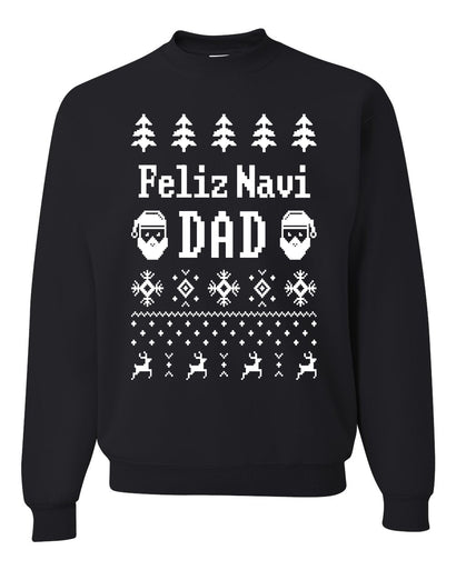 Feliz Navidad Unisex Crewneck Graphic Sweatshirt