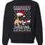Merry Pugly Christmas Christmas Unisex Crewneck Graphic Sweatshirt