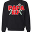 Papa Elf Unisex Crewneck Graphic Sweatshirt