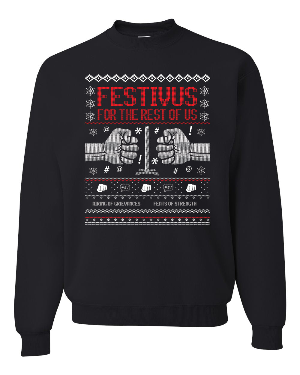 Festivus for The Rest of Us Christmas Unisex Crewneck Graphic Sweatshirt