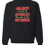 Jolliest Bunch of Assholes Nuthouse Christmas Unisex Crewneck Graphic Sweatshirt