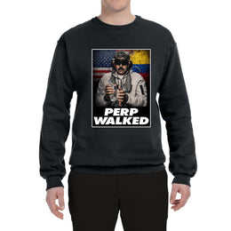 Venezuelan Dictator Maduro Captured Perp Walked Sweater, Unisex Crewneck Sweatshirts