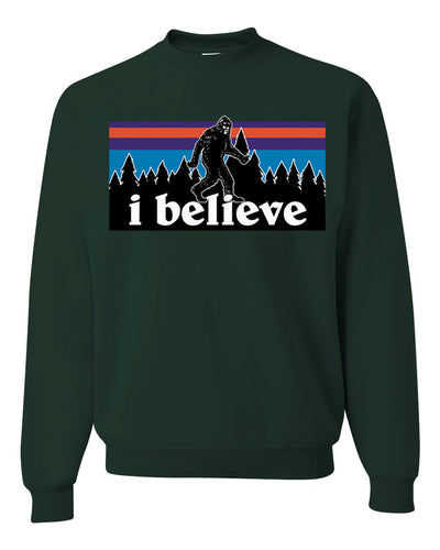 I Believe Big foot Christmas Christmas Unisex Crewneck Graphic Sweatshirt