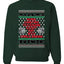 Merry Christmas to Everyone Except that Bitch Carole Baskin Ugly Christmas Sweater Christmas Unisex Crewneck Graphic Sweatshirt