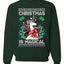Christmas Is Magical Unicorn Christmas Unisex Crewneck Graphic Sweatshirt