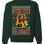 Strike First Strike Hard No Mercy Xmas Ugly Christmas Sweater Unisex Crewneck Graphic Sweatshirt