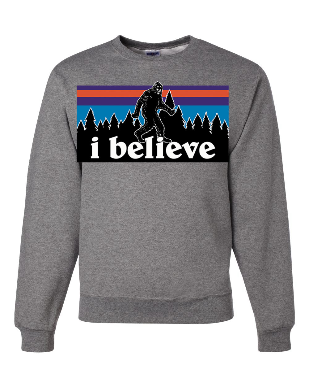 I Believe Big foot Christmas Christmas Unisex Crewneck Graphic Sweatshirt