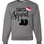 Santa Squad Xmas Hat Boots Ugly Christmas Sweater Unisex Crewneck Graphic Sweatshirt