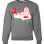Sexy Santa Im Laying on your Present Ugly Christmas Christmas Unisex Crewneck Graphic Sweatshirt