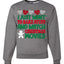 I Just want to Make Stuff and Watch Christmas Movies Ugly Christmas Sweater Christmas Unisex Crewneck Graphic Sweatshirt