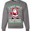 I Got Ho's in Different Area Codes Funny Santa Xmas Christmas Unisex Crewneck Graphic Sweatshirt