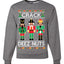 Crack Deez Nuts Meme Ugly Christmas Sweater Christmas Unisex Crewneck Graphic Sweatshirt