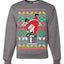 Santa Keg Stand Beer Drinking Drunk Ugly Christmas Sweater Christmas Unisex Crewneck Graphic Sweatshirt