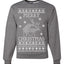 Merry Christmas | Reindeer Humping Christmas Unisex Crewneck Graphic Sweatshirt