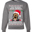 Snoop Twas The Nizzle Before Chrismizzle Christmas Unisex Crewneck Graphic Sweatshirt
