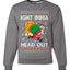 Ight Imma Head Out Funny Santa Xmas Meme Christmas Unisex Crewneck Graphic Sweatshirt