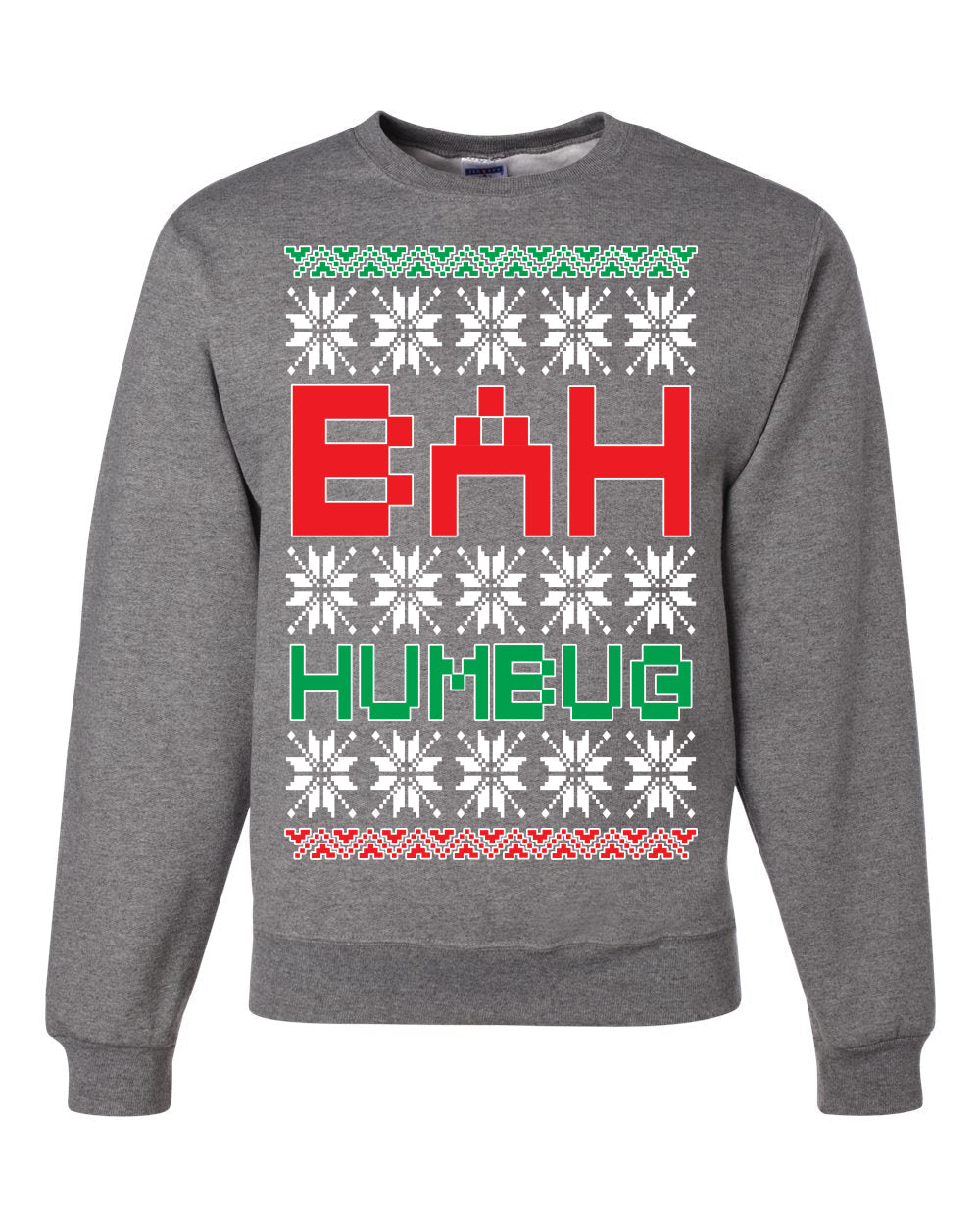 BaH Humbug Christmas Unisex Crewneck Graphic Sweatshirt