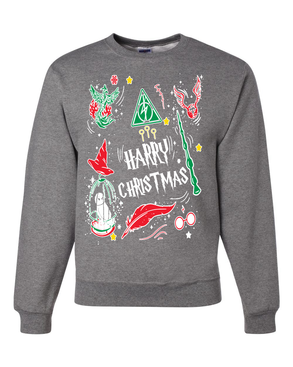 Harry Christmas Ornaments Christmas Unisex Crewneck Graphic Sweatshirt