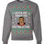 Kith Me Under The Mithletoe Funny Lips Christmas Unisex Crewneck Graphic Sweatshirt