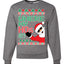 Santa Where My Hos At? Christmas Unisex Crewneck Graphic Sweatshirt